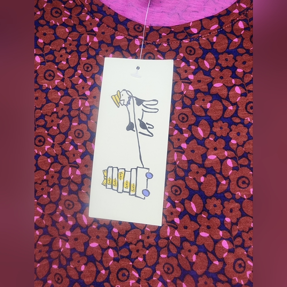 NWT Boden Pajama Sleep Shirt, Womens 10 - Picture 6 of 7